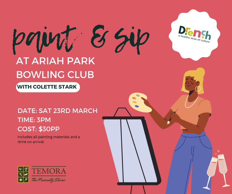 DRENCH: Paint &amp; Sip with Colette Stark