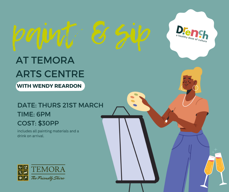 DRENCH: Paint &amp; Sip with Wendy Reardon