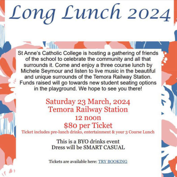 St. Annes Long Lunch