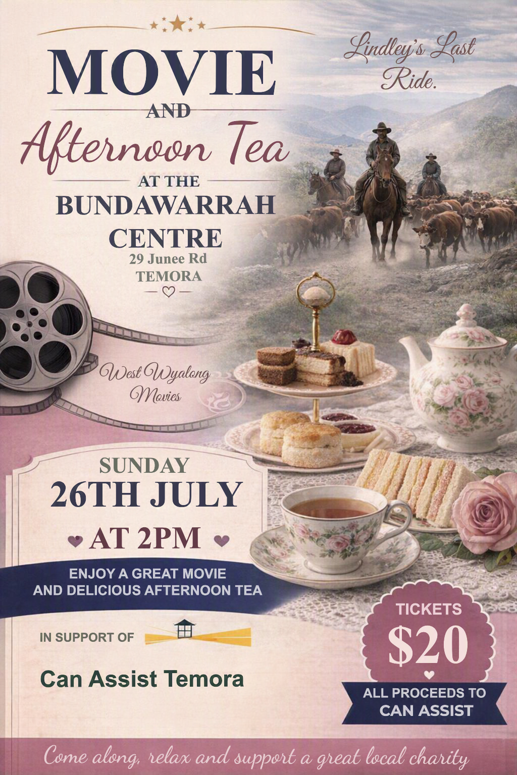 Movie &amp; Afternoon Tea at the Bundawarrah Centre
