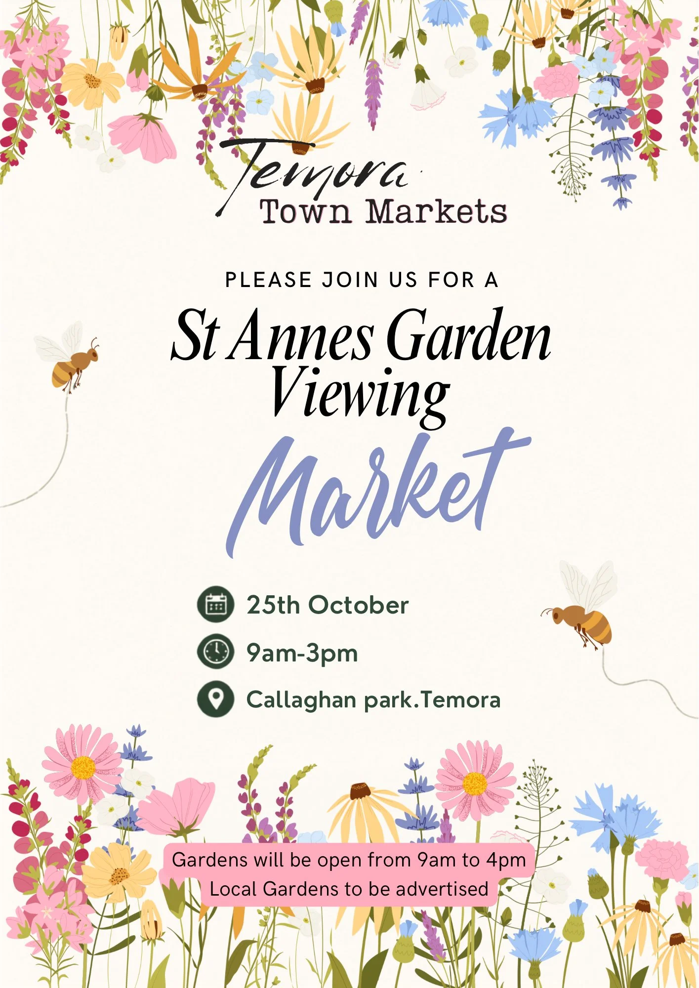 St Annes Garden Viewing Markets