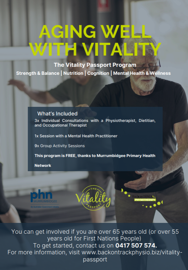 Aging Well with Vitality: Free Health &amp; Wellness Program for Older Adults