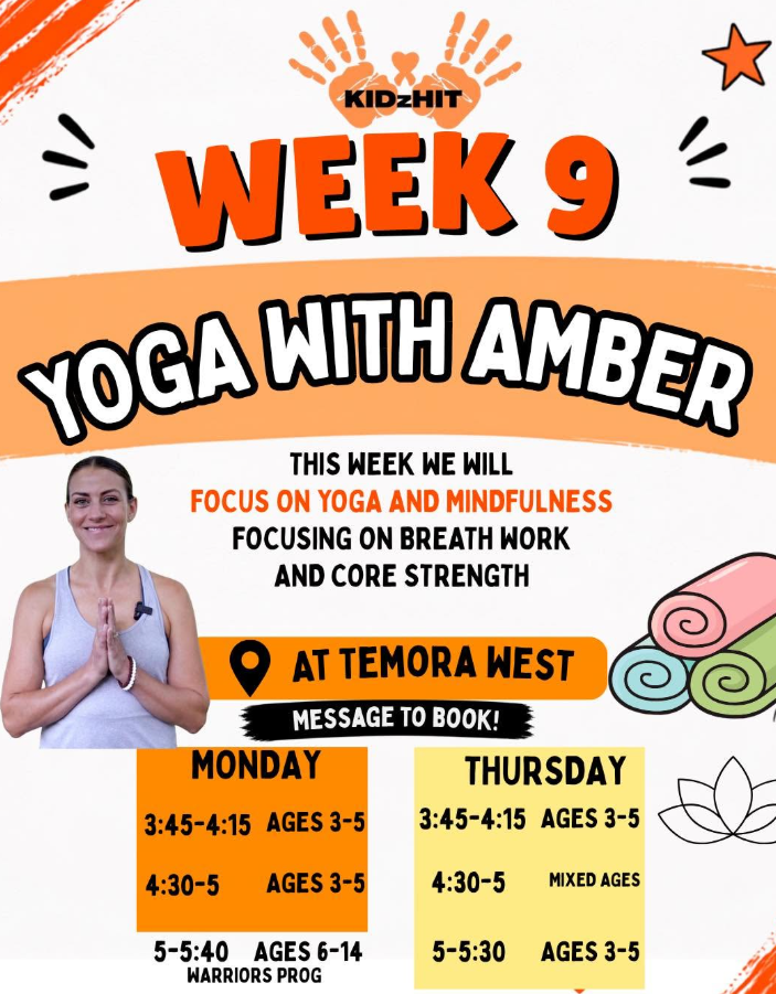 Kids Yoga with Amber at Temora West