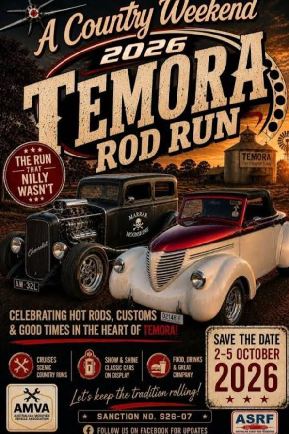 Temora Rod Run 2026