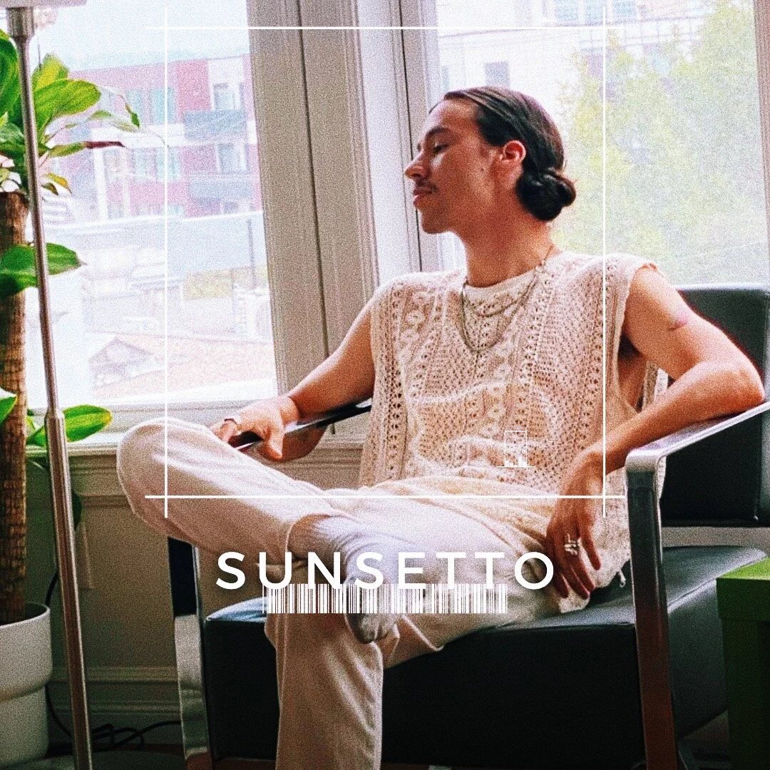 Sunsetto = summer vibes with the release of his new single.  “ Downtown”