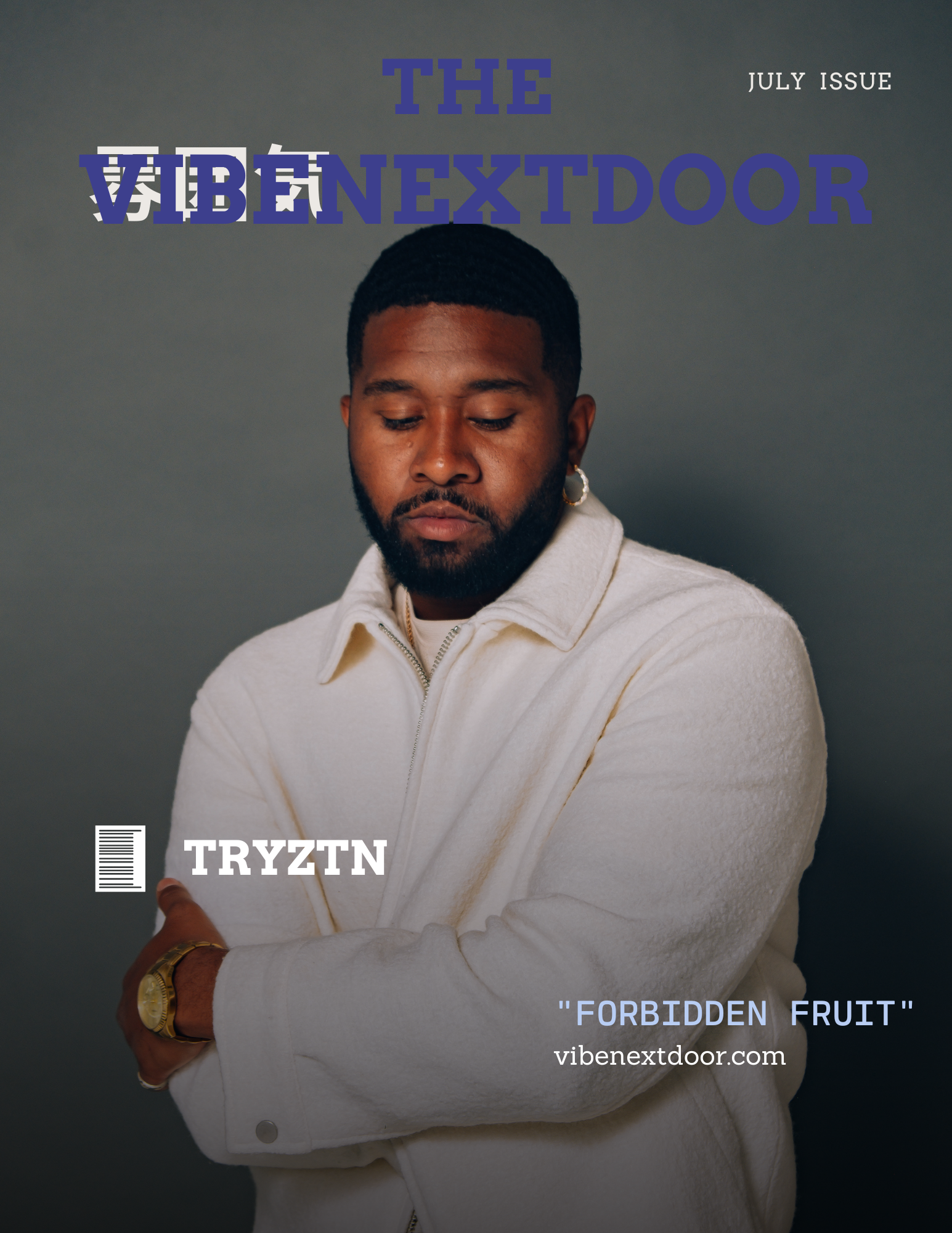 TRYZTN Unveils "Forbidden Fruit" A  Fusion of R&amp;B, Soul, and Raw Emotion