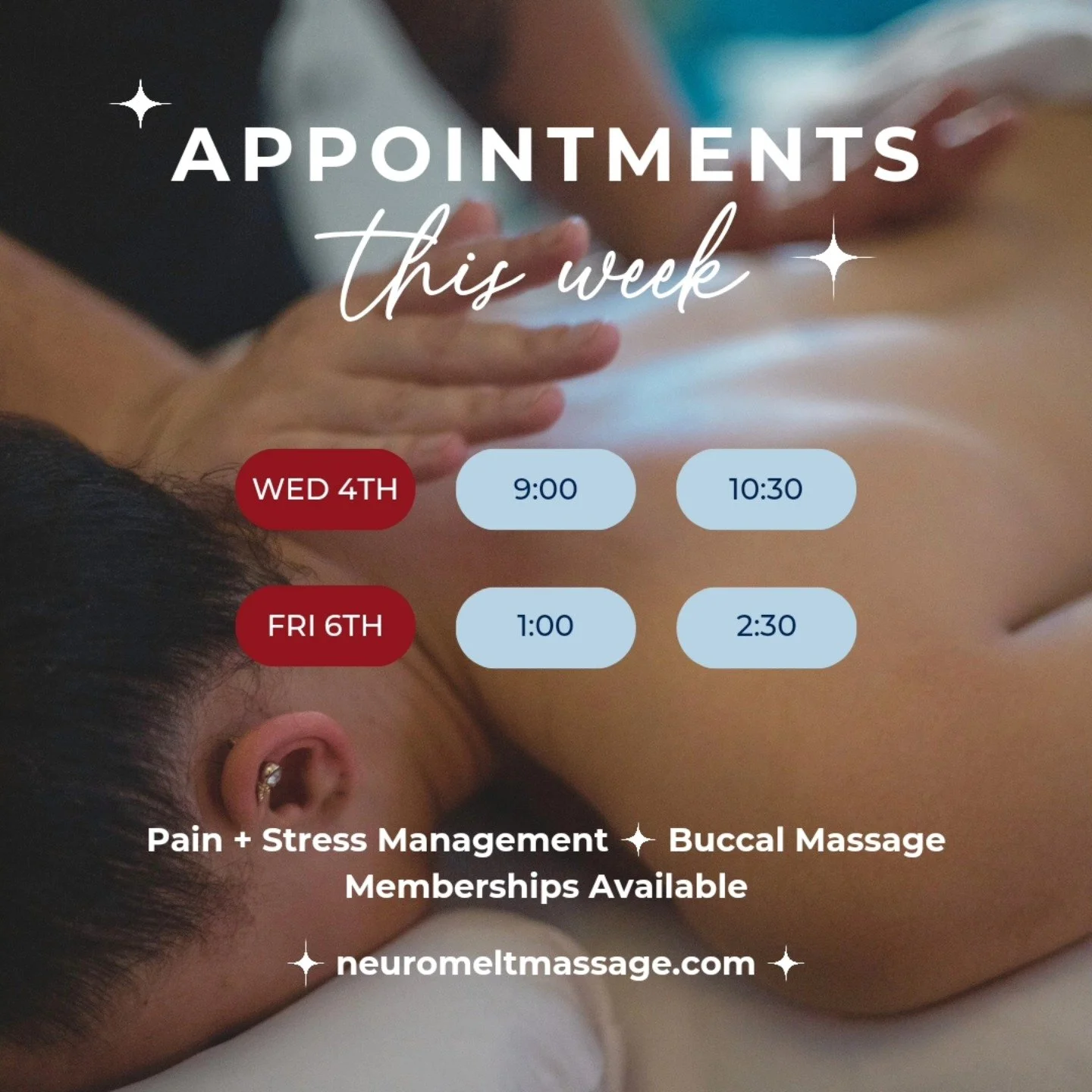 Need a reset before the busy holiday season? Click through my link in bio to book one of my last available session times this week! 

#sanantoniomassage #sanantoniomassagetherapist #stoneoaksanantonio #stoneoak #stoneoakmoms #sanantoniotexas #massage