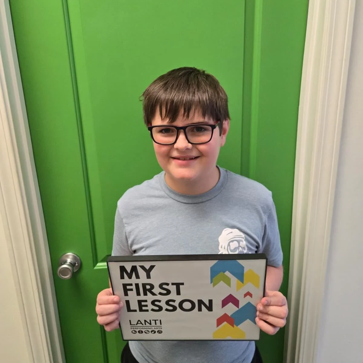 Brooktons first lesson! We&rsquo;re so proud of you buddy! 

#Lanti #musiclessons #music