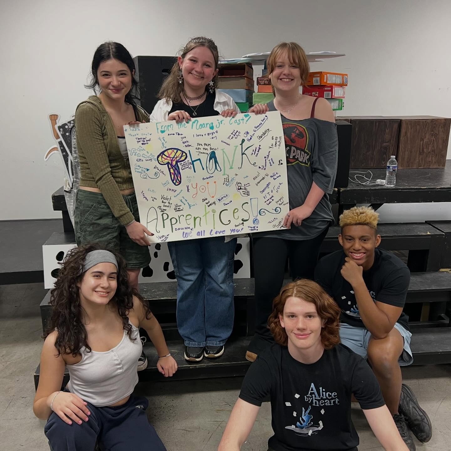 We ❤️ apprentices!!! 

Basically, they make the world go &lsquo;round! And one of our sweet Junior company students brought in a poster for their class to sign so they knew how loved they are! Talk about a melt-your-heart moment! They step up in ever