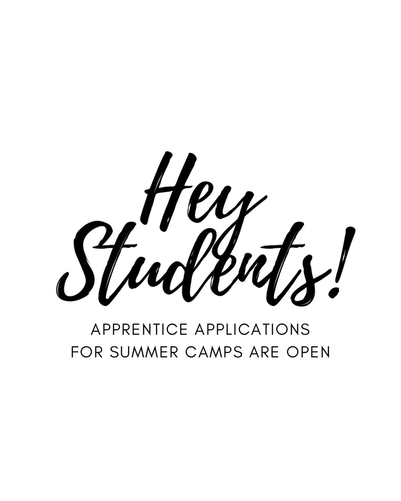 Applications are due April 1st! Step into leadership this summer and gain valuable experience, training, leadership skills, and more! 

Details here or in our bio! https://www.lantiperformingarts.com/performing-arts-summer-camps-indian-trail 

#lanti