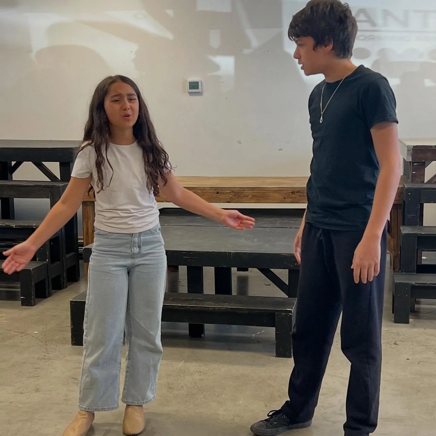 What do you mean you don&rsquo;t have your Moana tickets yet?! Get them now with the link in our bio! You don&rsquo;t want to miss this magic! 

#Lanti #moana #rehearsal #moanajr