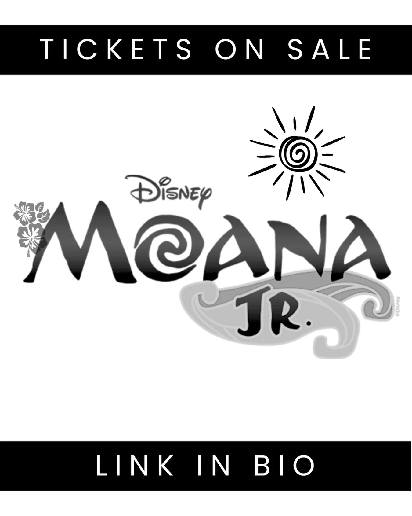 Haven&rsquo;t gotten your Moana Tickets?? What are you waiting for! Tickets are on sale and selling out, so make sure you get yours before the tide goes out! Two performances, April 25th at 1pm &amp; 5pm! #moanajr #lantiperformingarts