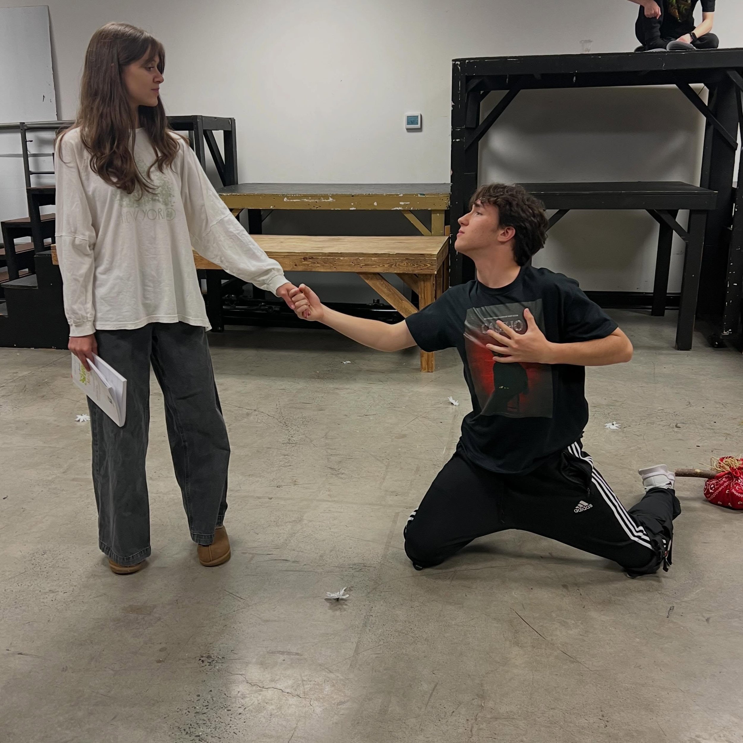 Fiona&rsquo;s getting the proposal of a lifetime - don&rsquo;t miss out on your chance to see it! Tix with the link in our bio, shows are on Friday June 5th and Saturday June 6th! 

#lsnti #shrek #rehearsal #shrekmusical #musicaltheatre