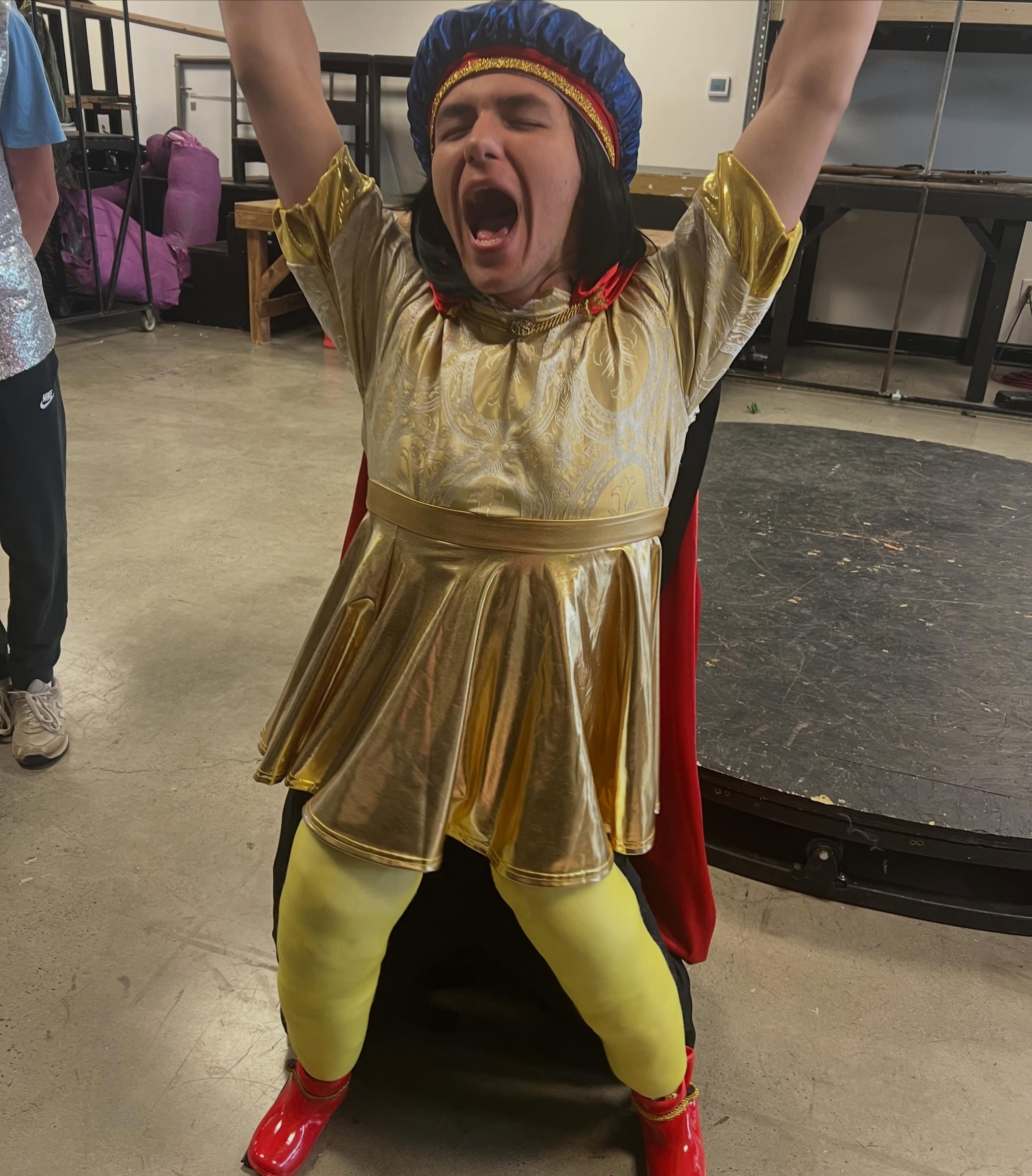 Tech week vibes ✨✨✨

Shrek the Musical performs next weekend, June 5th and 6th - tix with the link in our bio! 

#Lanti #shrekmusical #shrek #rehearsal #communitytheatre