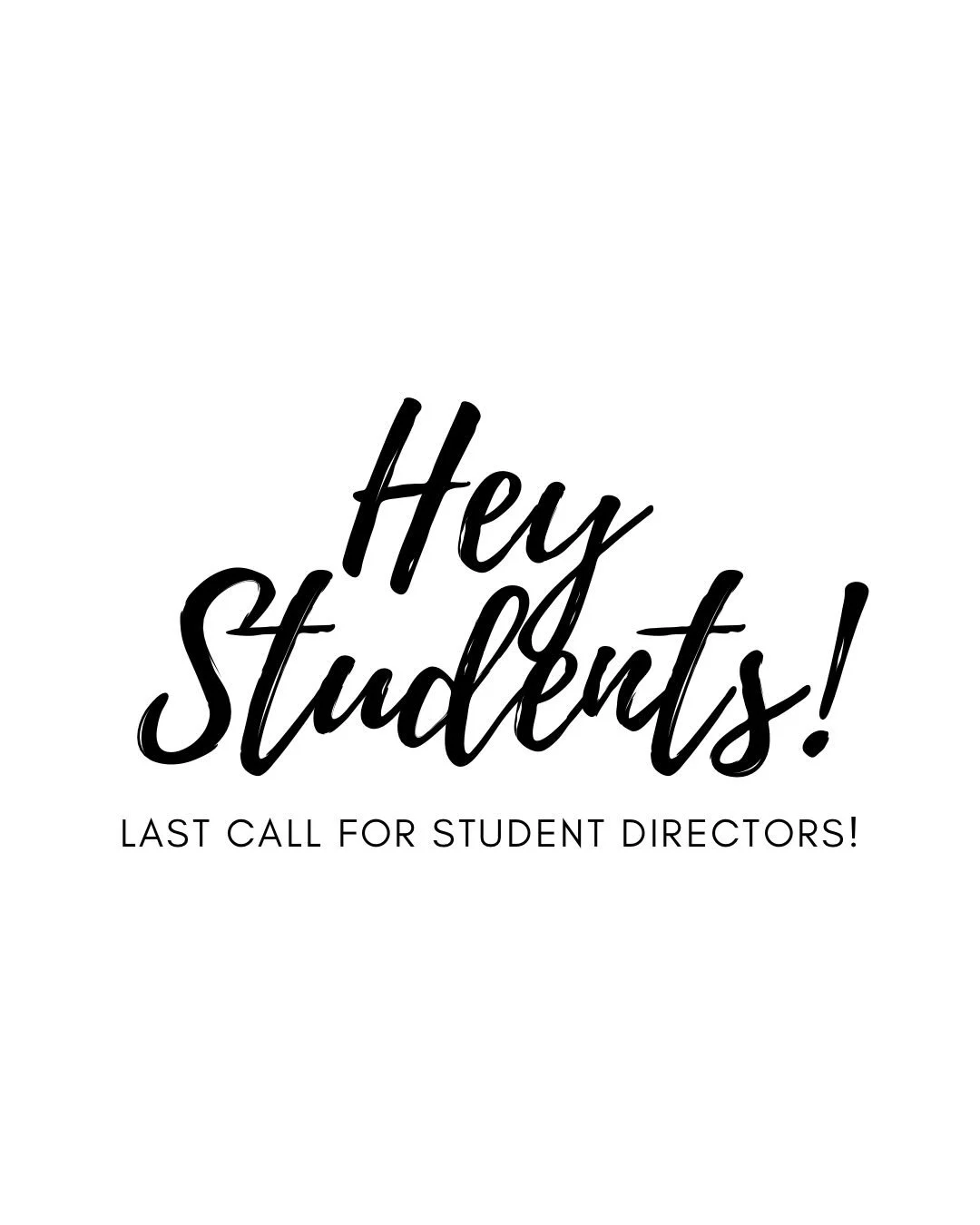 Are you a rising or graduated senior? Have you always wanted to direct, choreograph, or bring a vision to life?! This is your chance! Dare to Dream is a Disney Musical Revue and the perfect playground for all your artistic dreams. Fill out the form i