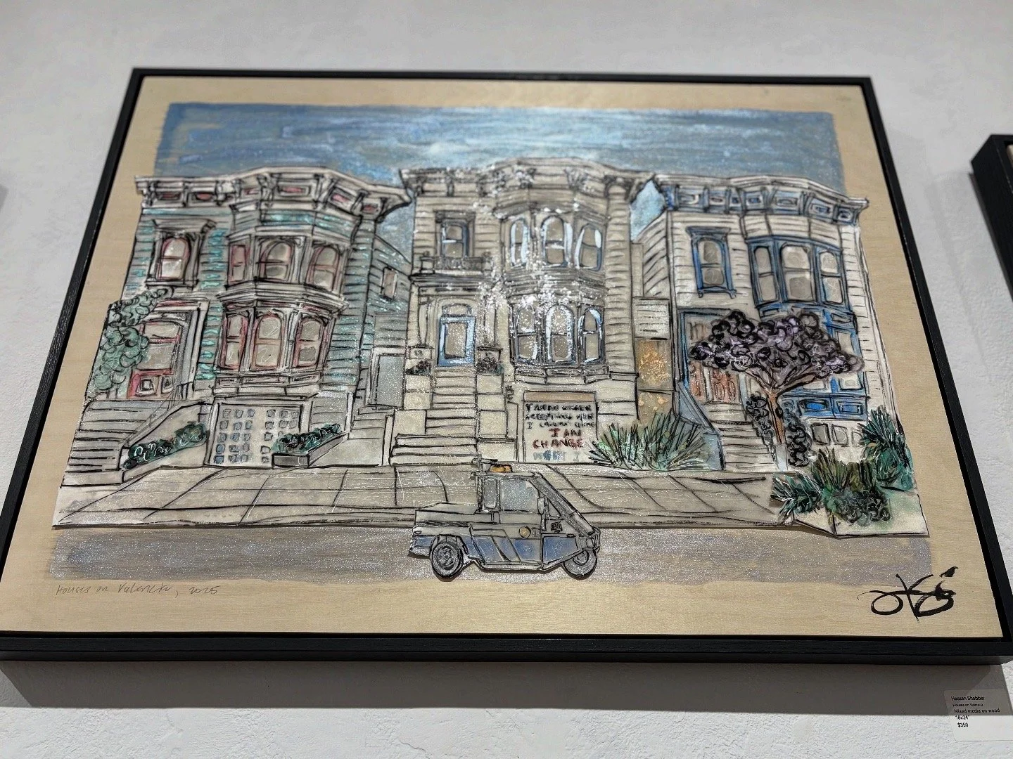 Street Cleaning on Valencia (18x24")