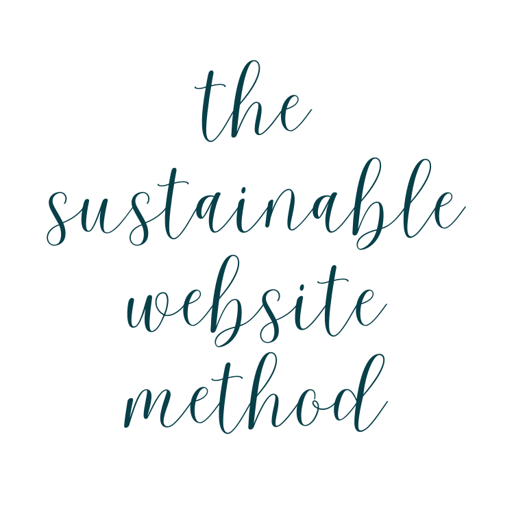 the sustainable website method