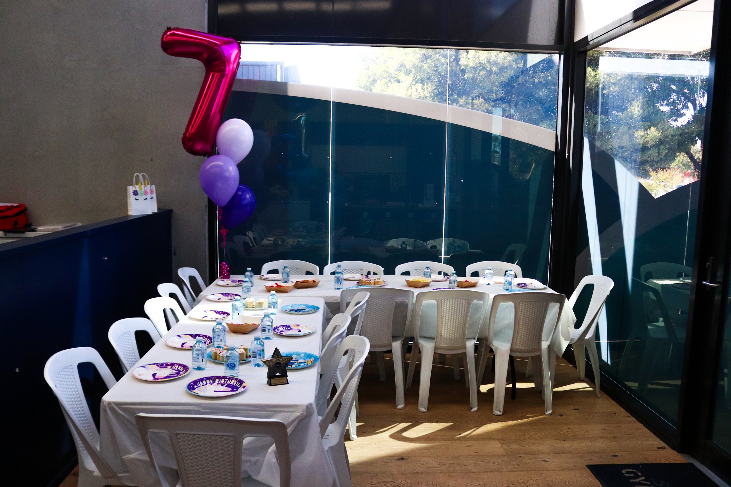 Birthday Party table 