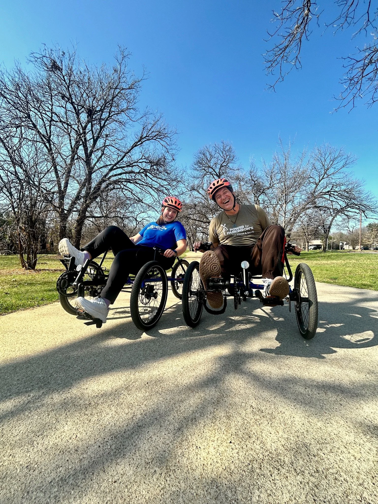 Parkinson's Bike Ride by PFP and Golden Rollers