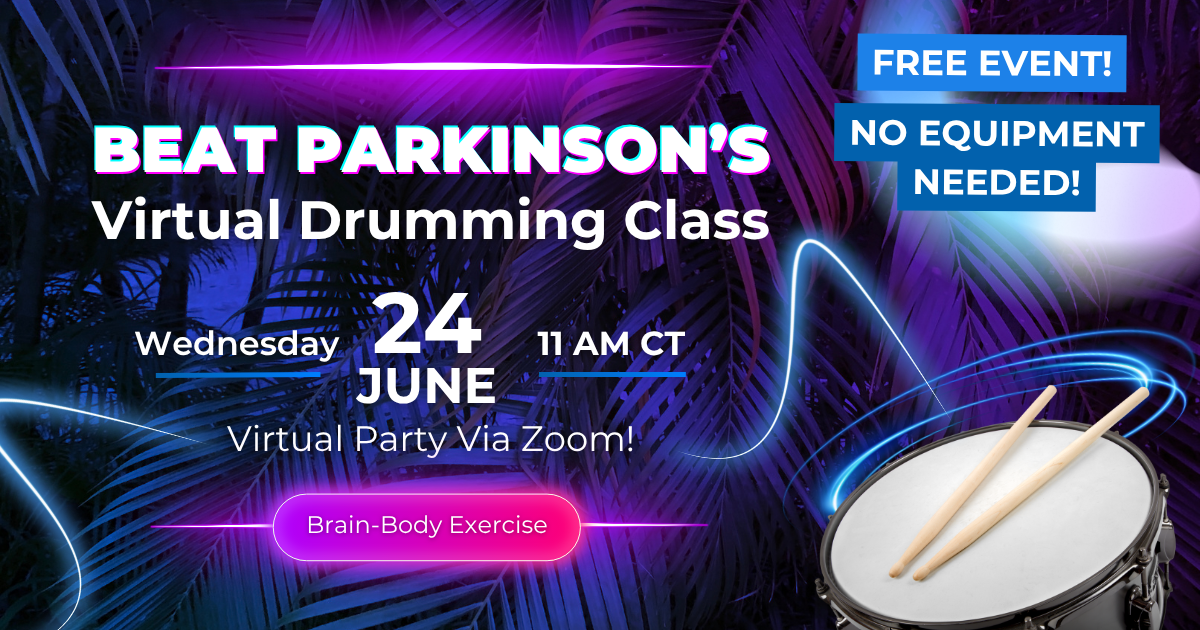 Beat Parkinson's | Virtual Drumming Class