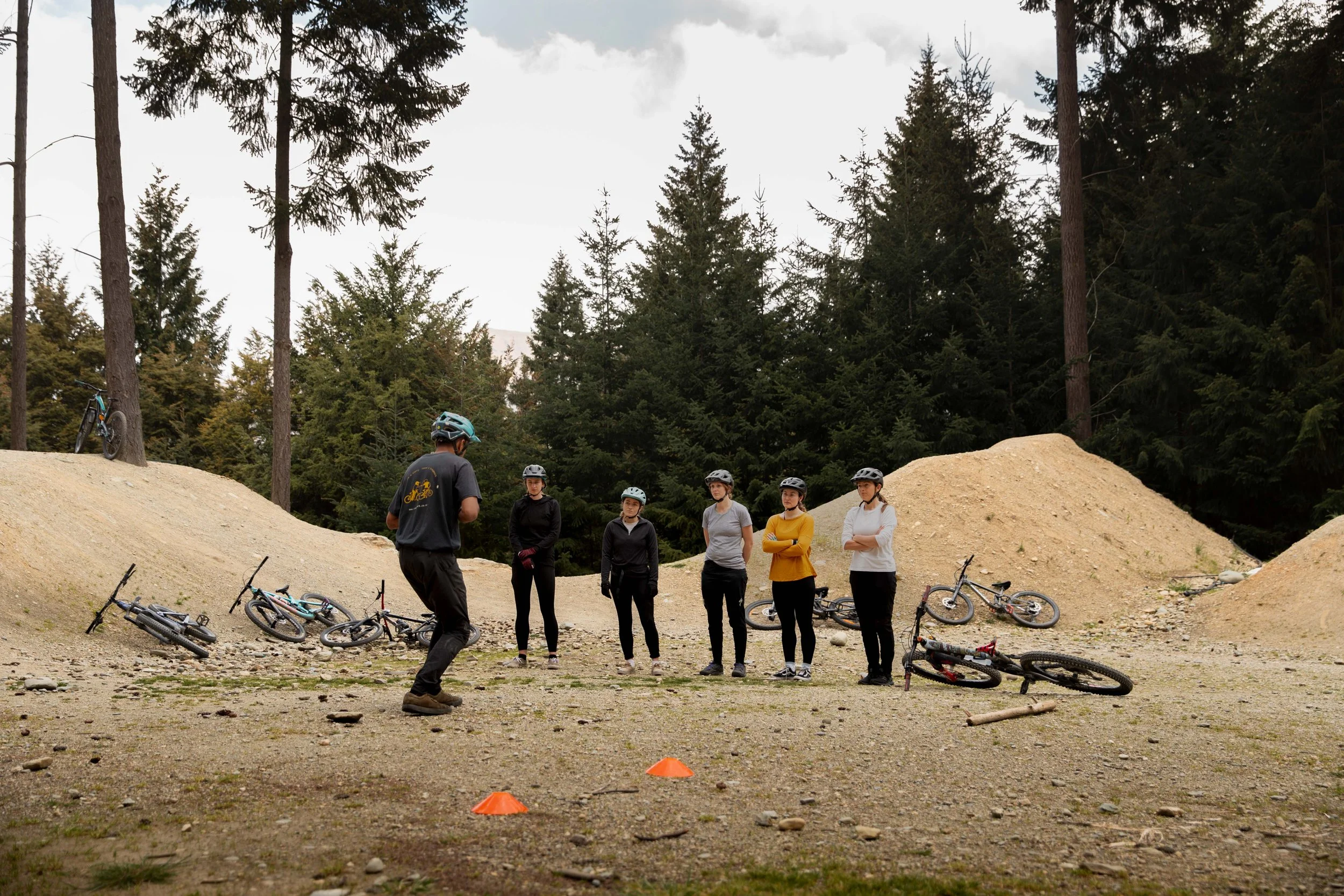 Treadmark mountain bike coaching in Queenstown