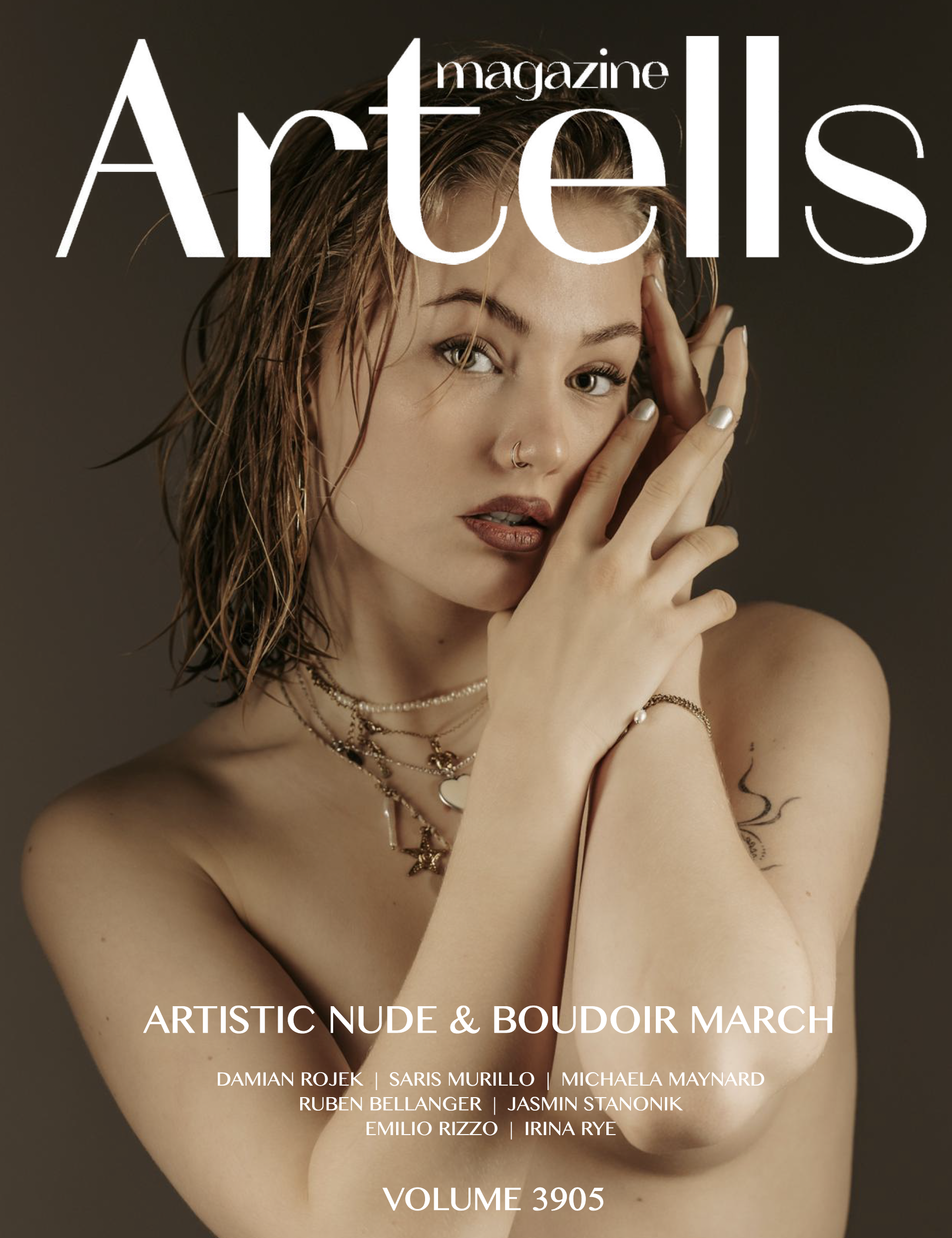 Artells Magazine Cover March 2026 - Jana - Boudoir