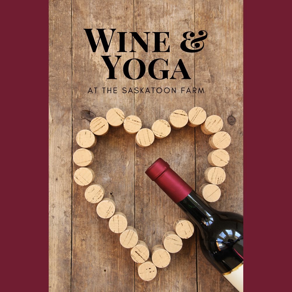 Wine &amp; Yoga at the farm on Friday, November 17th at 7pm. $49 per person

Gather to enjoy an evening of wine, food, and fun in this beautiful venue filled with like-minded souls and uplifting vibes.

The evening starts with arrival to the Red Hous