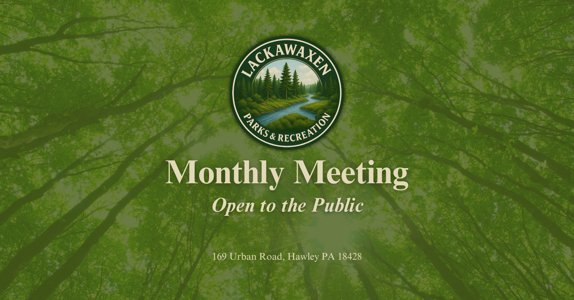 Parks &amp; Recreation Board Meeting