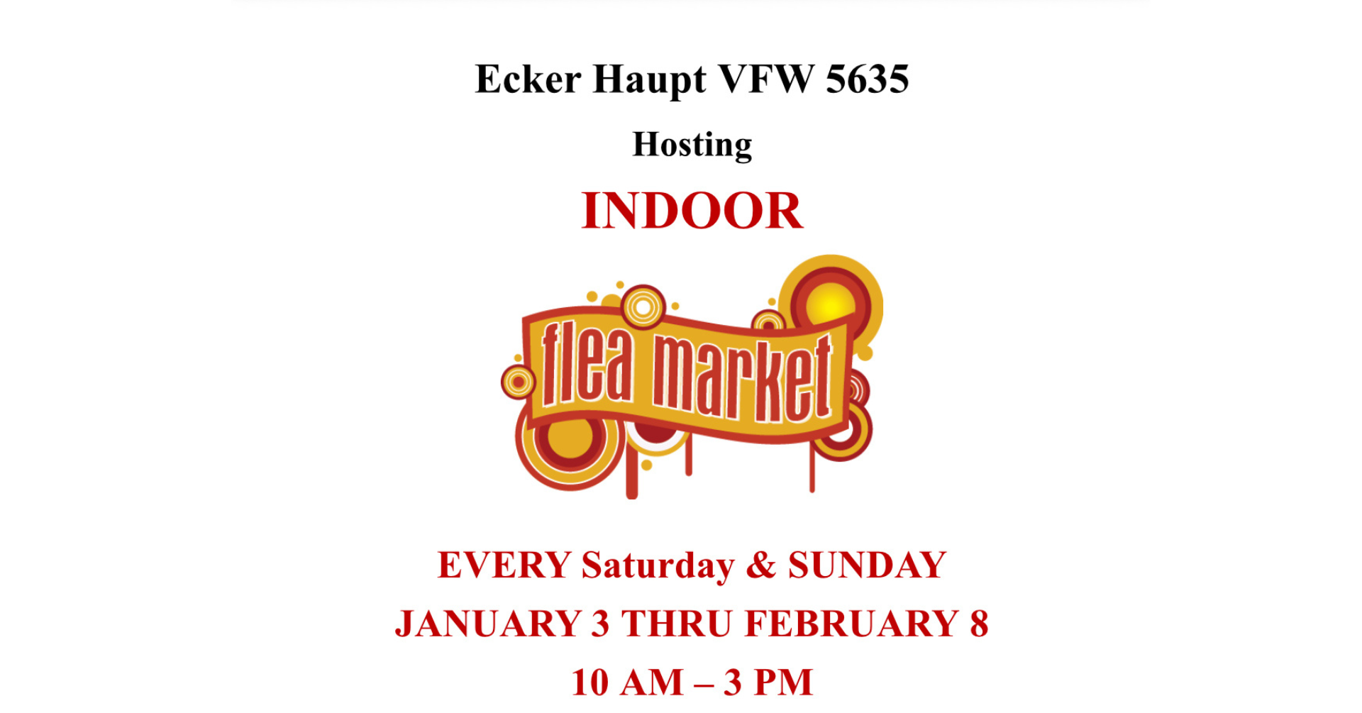Indoor Flea Market