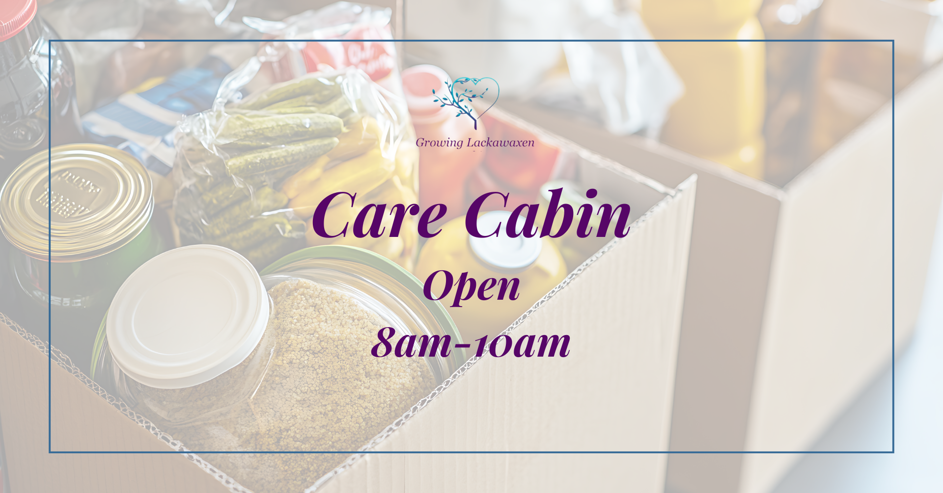 Care Cabin Food Pantry Distribution 