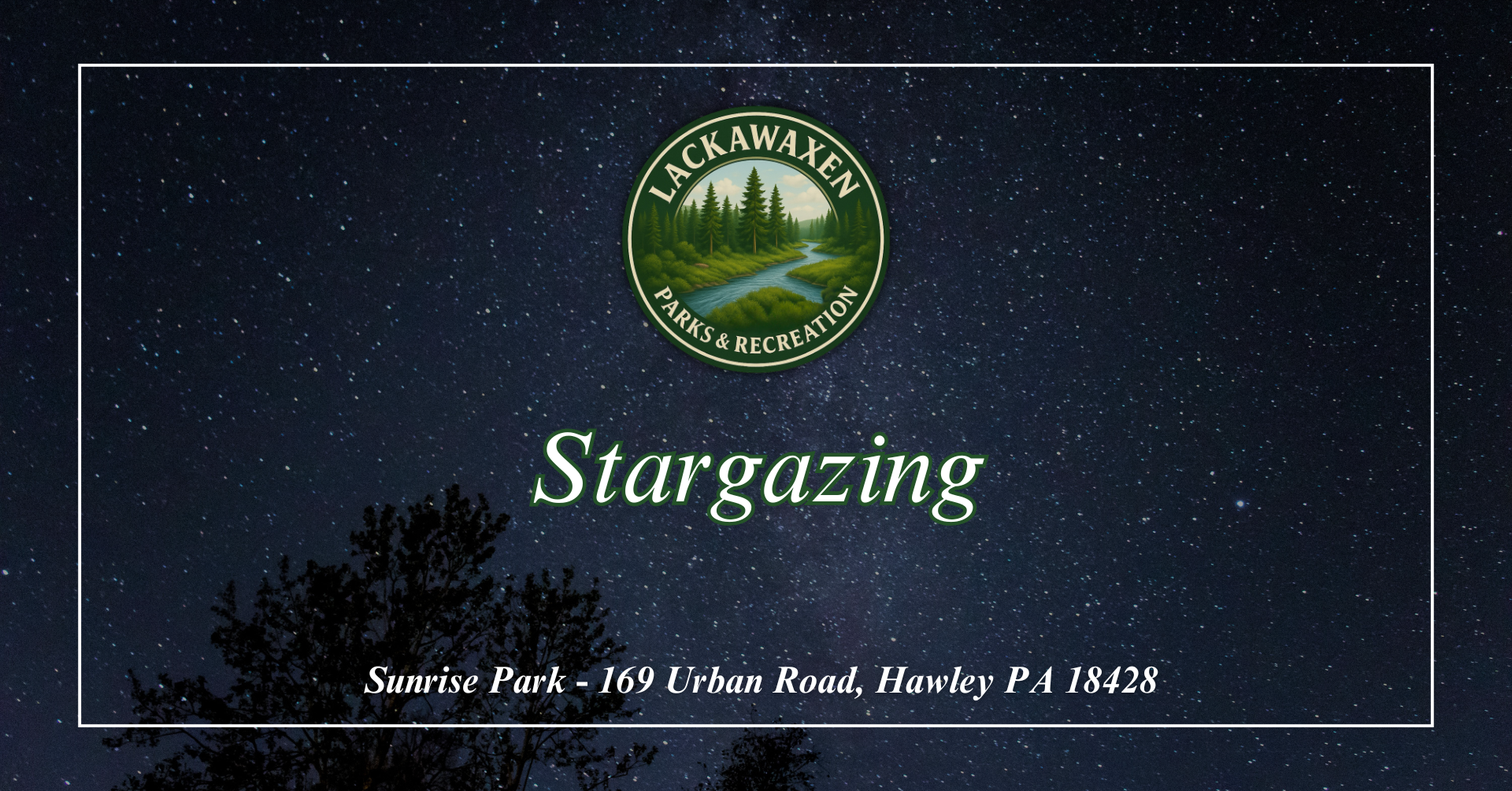 Stargazing at Sunrise Park