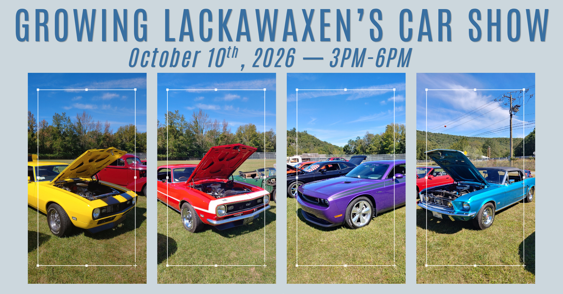 Growing Lackawaxen Car Show
