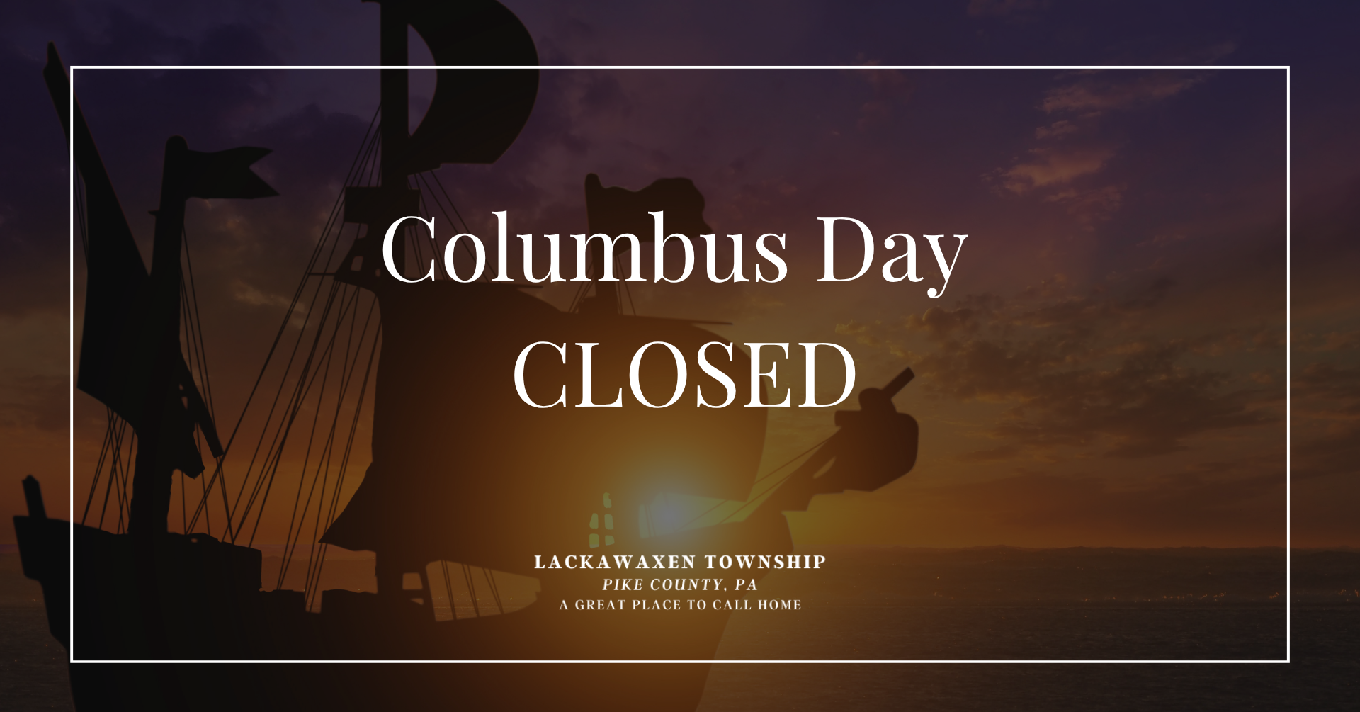 Closed Columbus Day