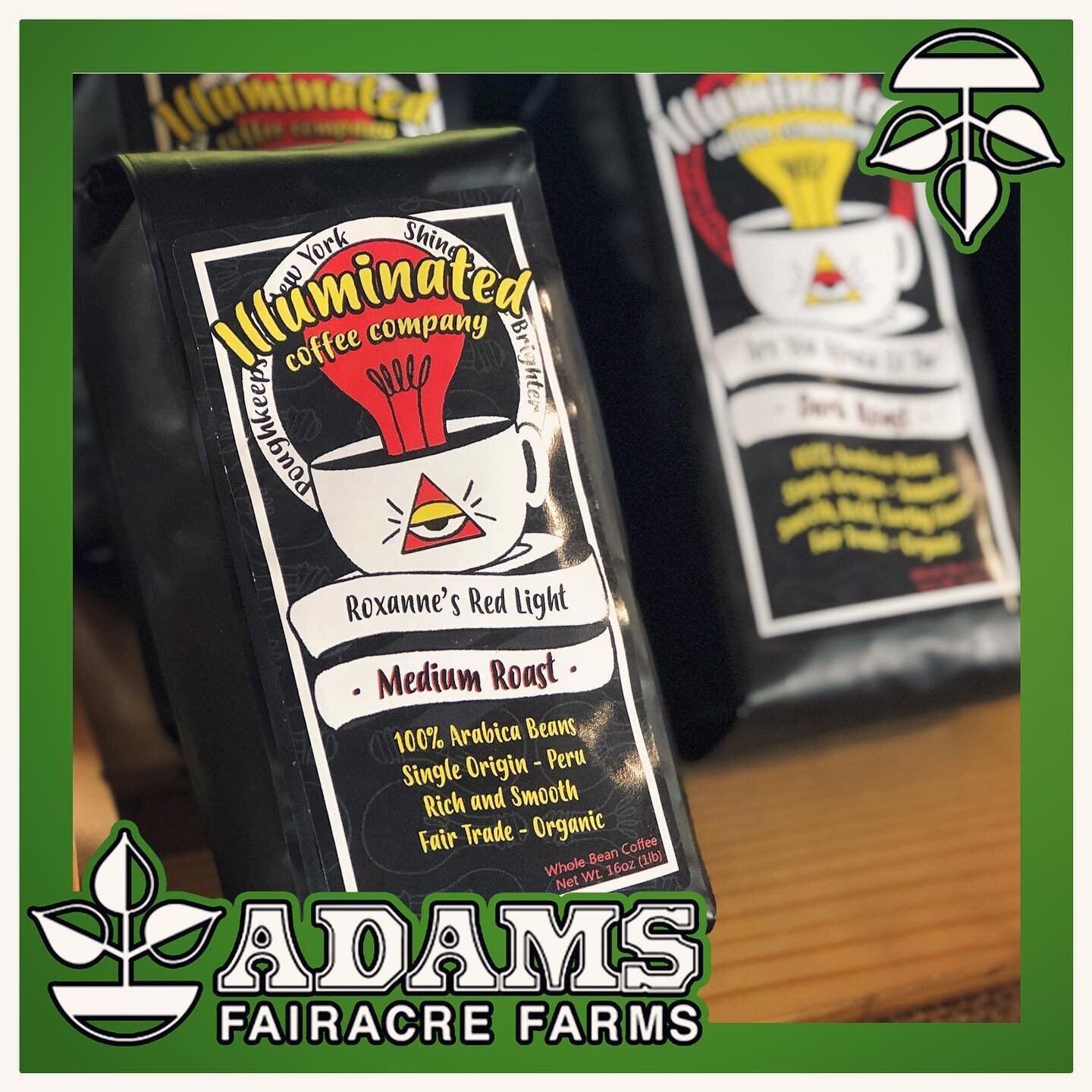 Featured at Adam&rsquo;s this week!
#Poughkeepsie #CoffeeRoaster #AdamsFarms #HudsonValley #Fresh #FairTrade #Organic #Peru #CoffeeBeans #Pounds #Sumatra #NewYork