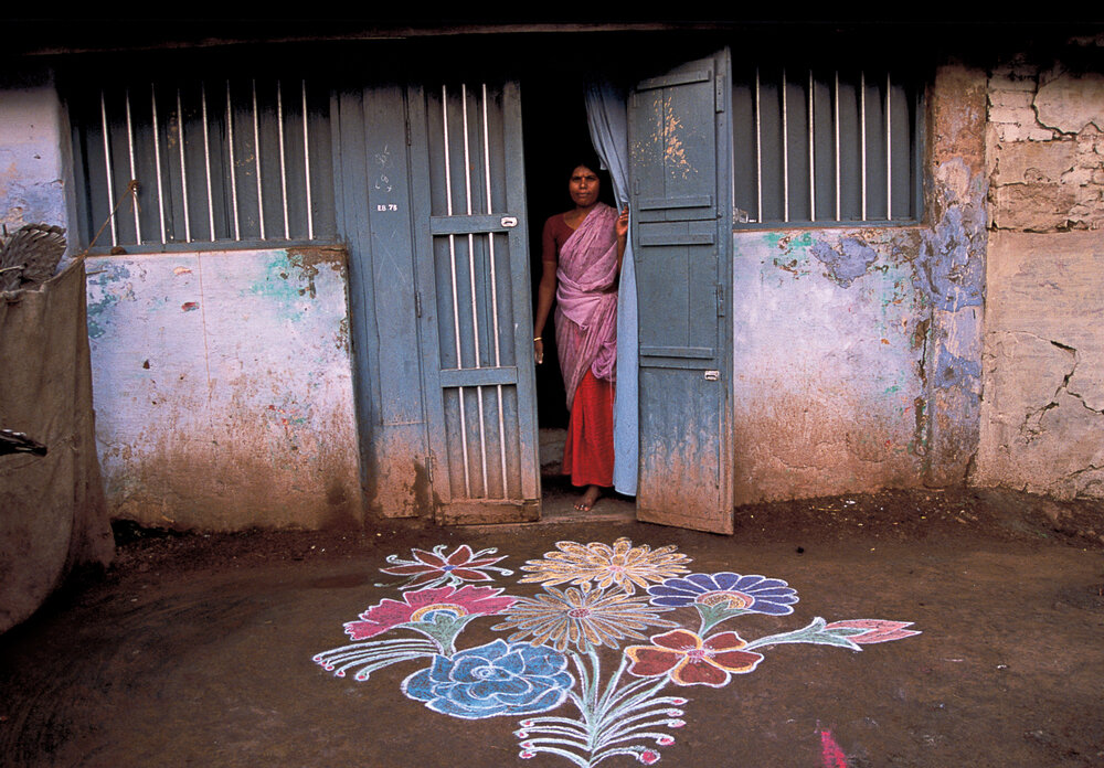   Painted Prayer , 1991, Inkjet Print, 45.5 x 34 inches  From the&nbsp; Handfuls of Sunshine: &nbsp;A Soul Journey Through India &nbsp;portfolio 