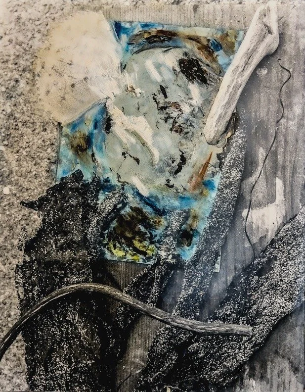 Solo Flower in Garden, Flowers on the Beach, Pacifica, CA.1