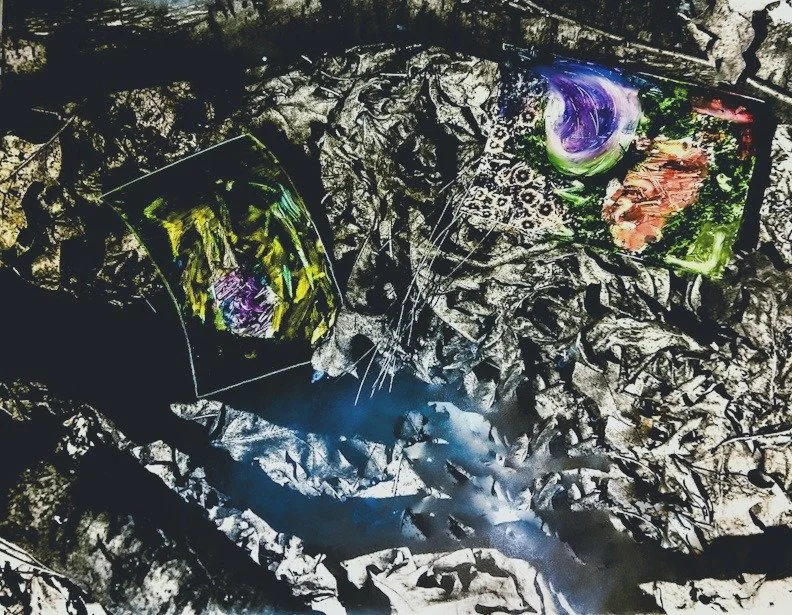 Caroline Savage, Flower Duet, Flower Duet in Garden, Pacifica, CA. 2