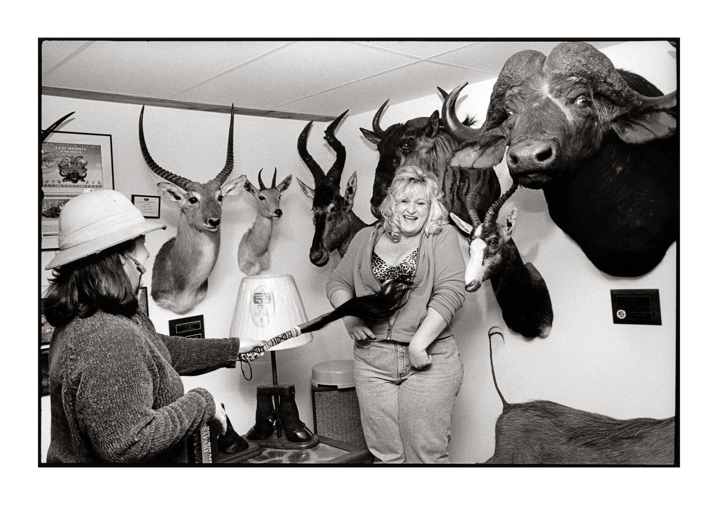 Melonie Bennett, Girls Night at the Animal House, 1/10, 2002, Inkjet Print, 24 x 33 inches, $1,750