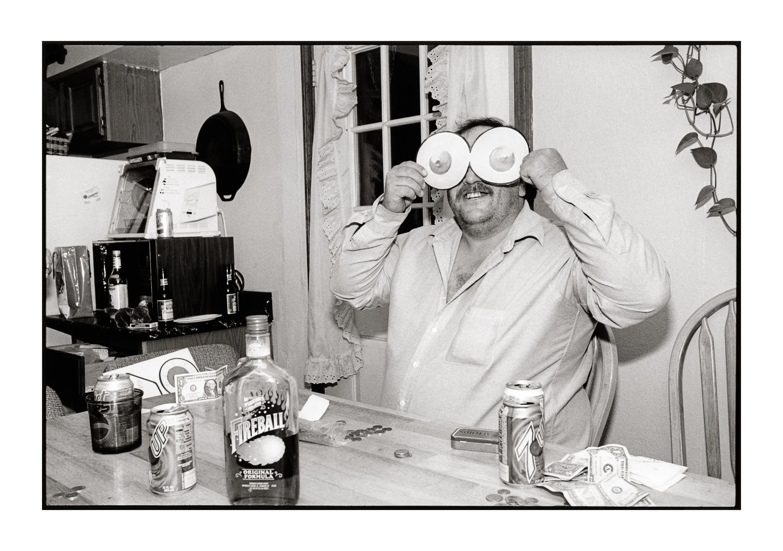 Melonie Bennett, Dave at Christmas Party, 1/10, 2002, Inkjet Print, 24 x 33 inches, $1,750