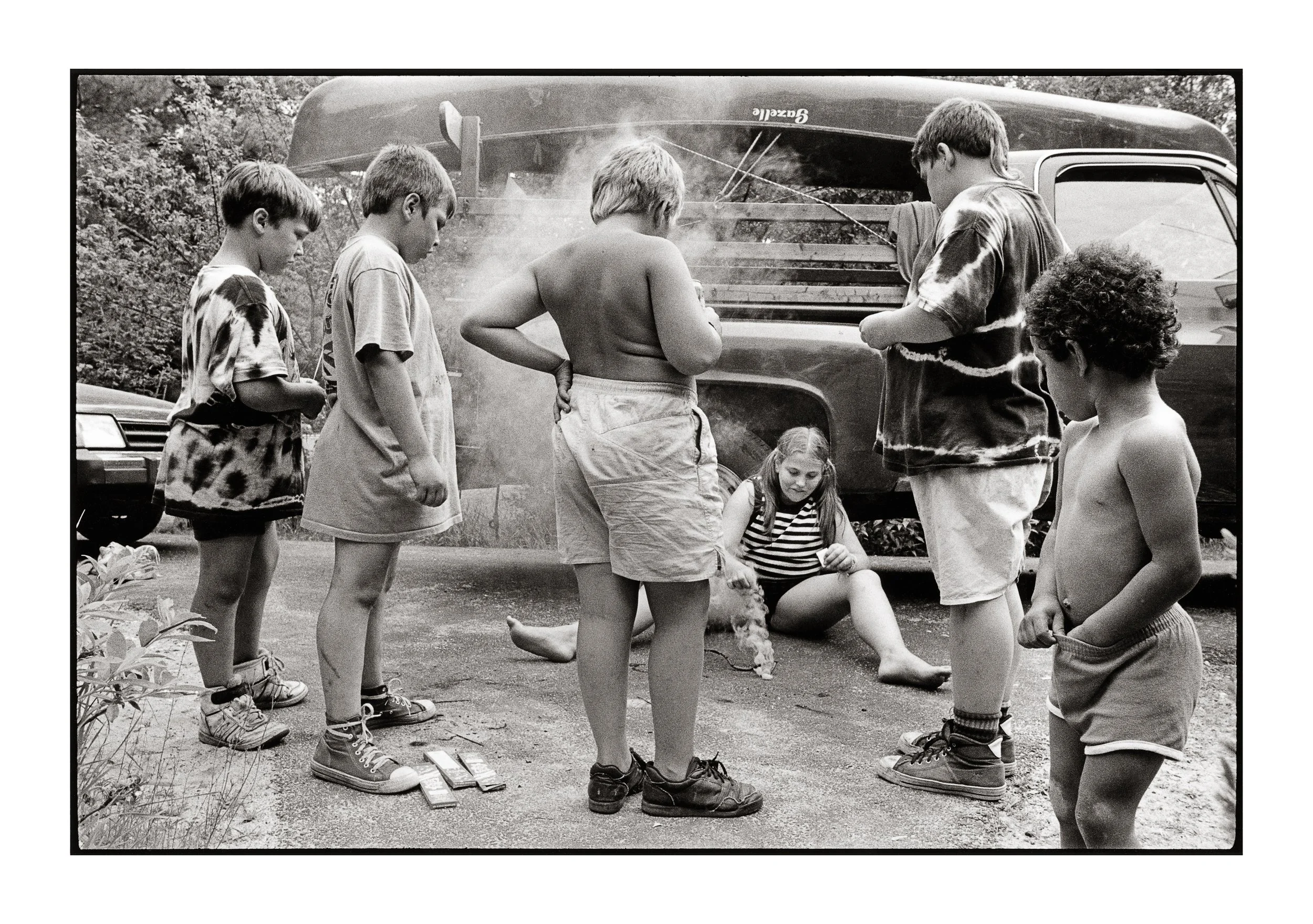 Melonie Bennett, Fireworks on the Fourth of July, 1/10, 1990, Inkjet Print, 24 x 33 inches, $1,750