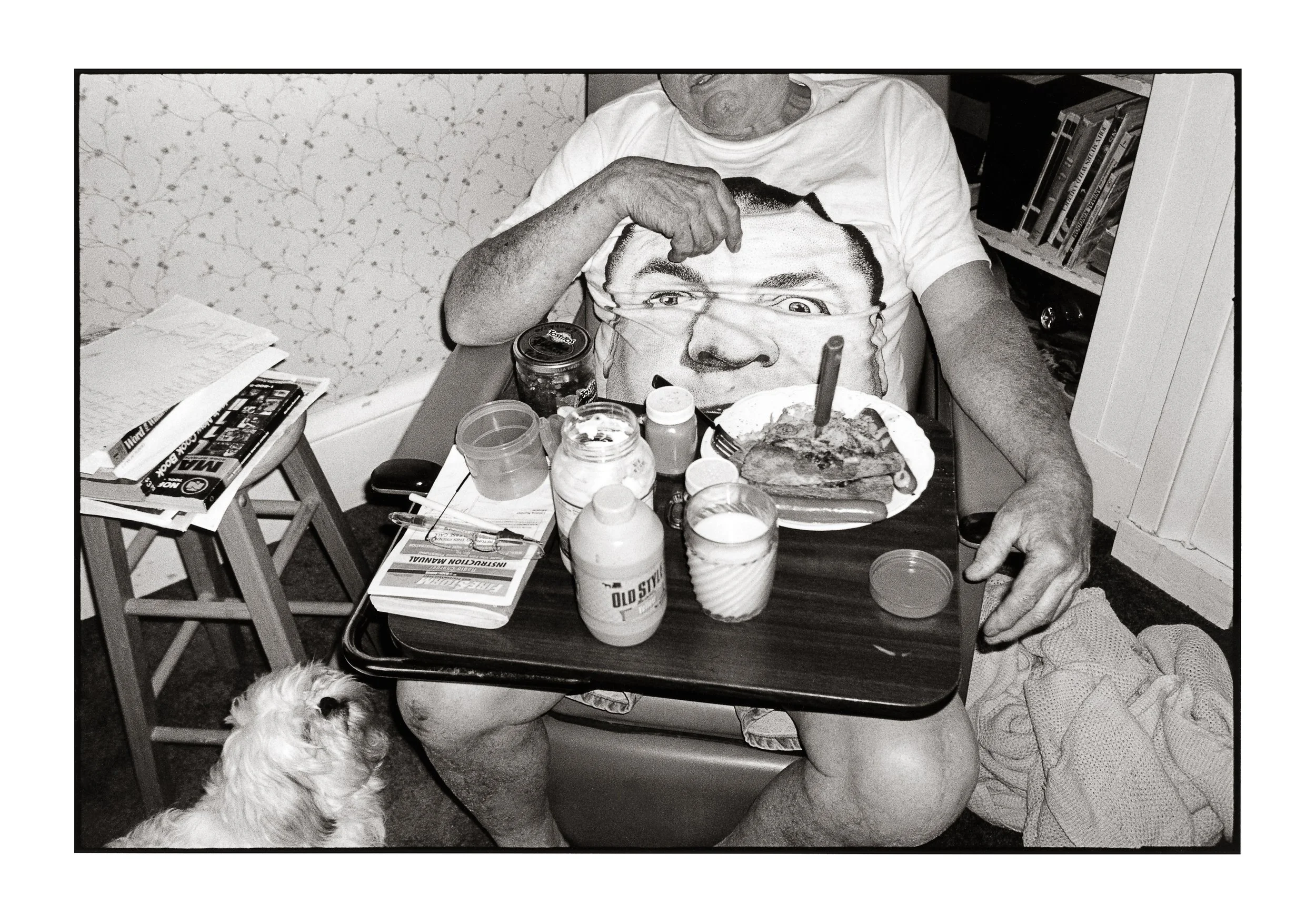 Melonie Bennett, Dad, A Typical Dinnertime, 1/10, 2010, Inkjet Print, 24 x 33 inches, $1,750