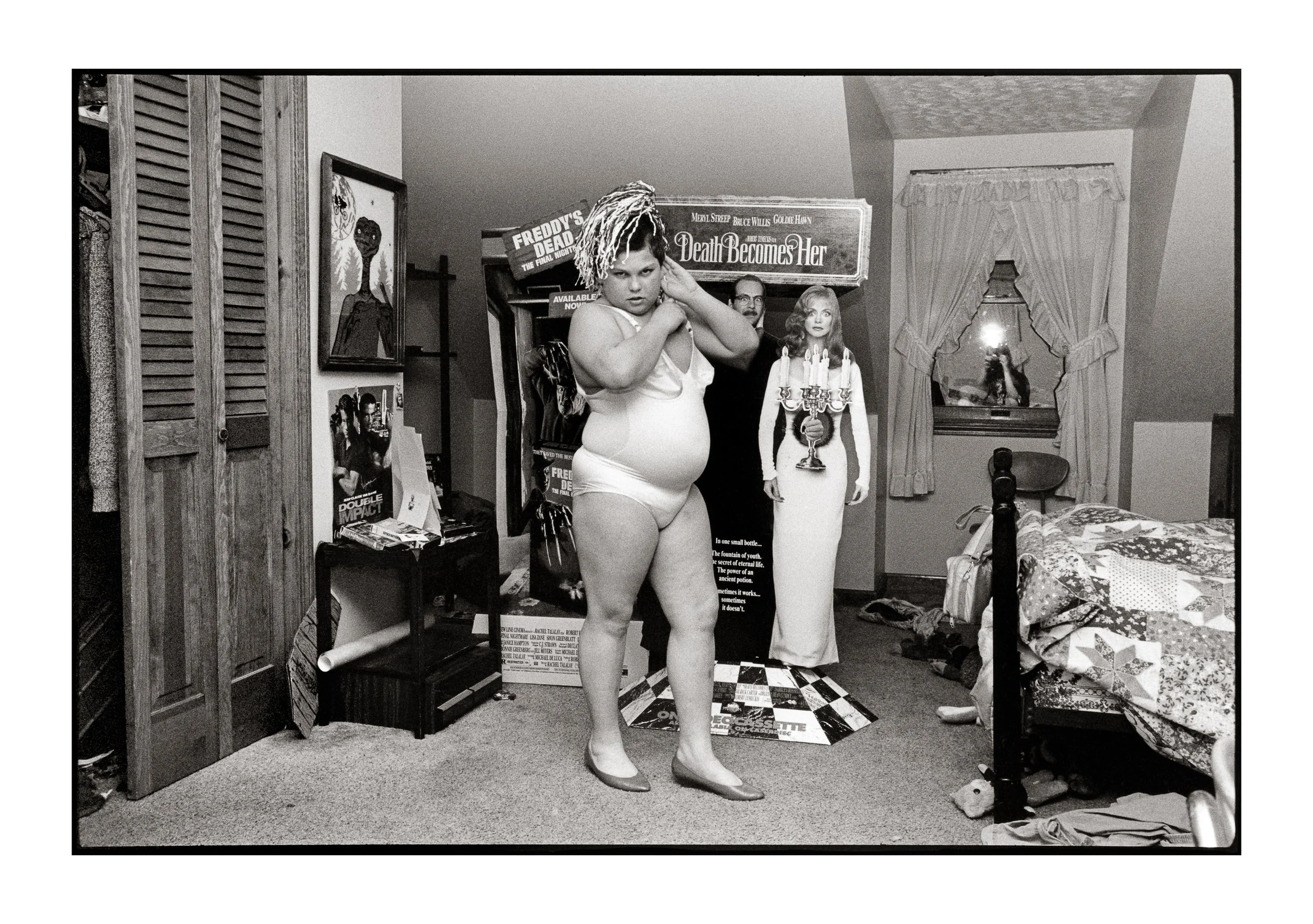 Melonie Bennett, Robert as a Cheerleader, 1/10, 1993, Inkjet Print, 24 x 33 inches, $1,750