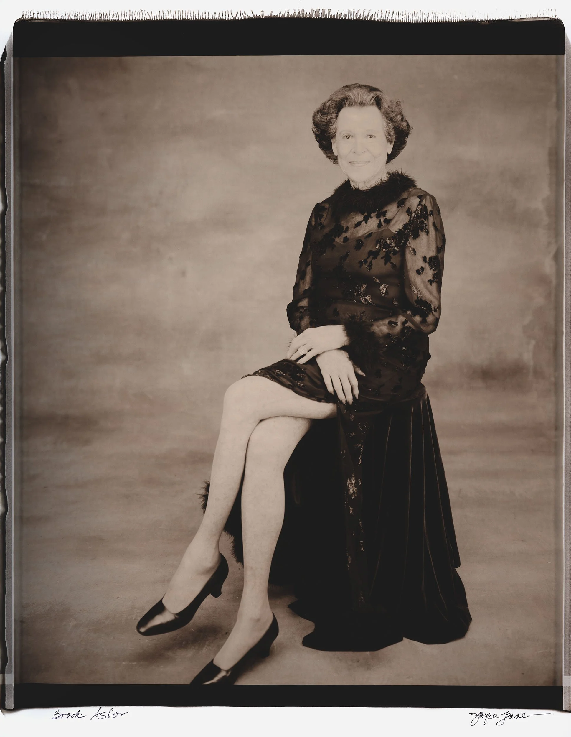 Joyce Tenneson, Portrait of Brooke Astor
