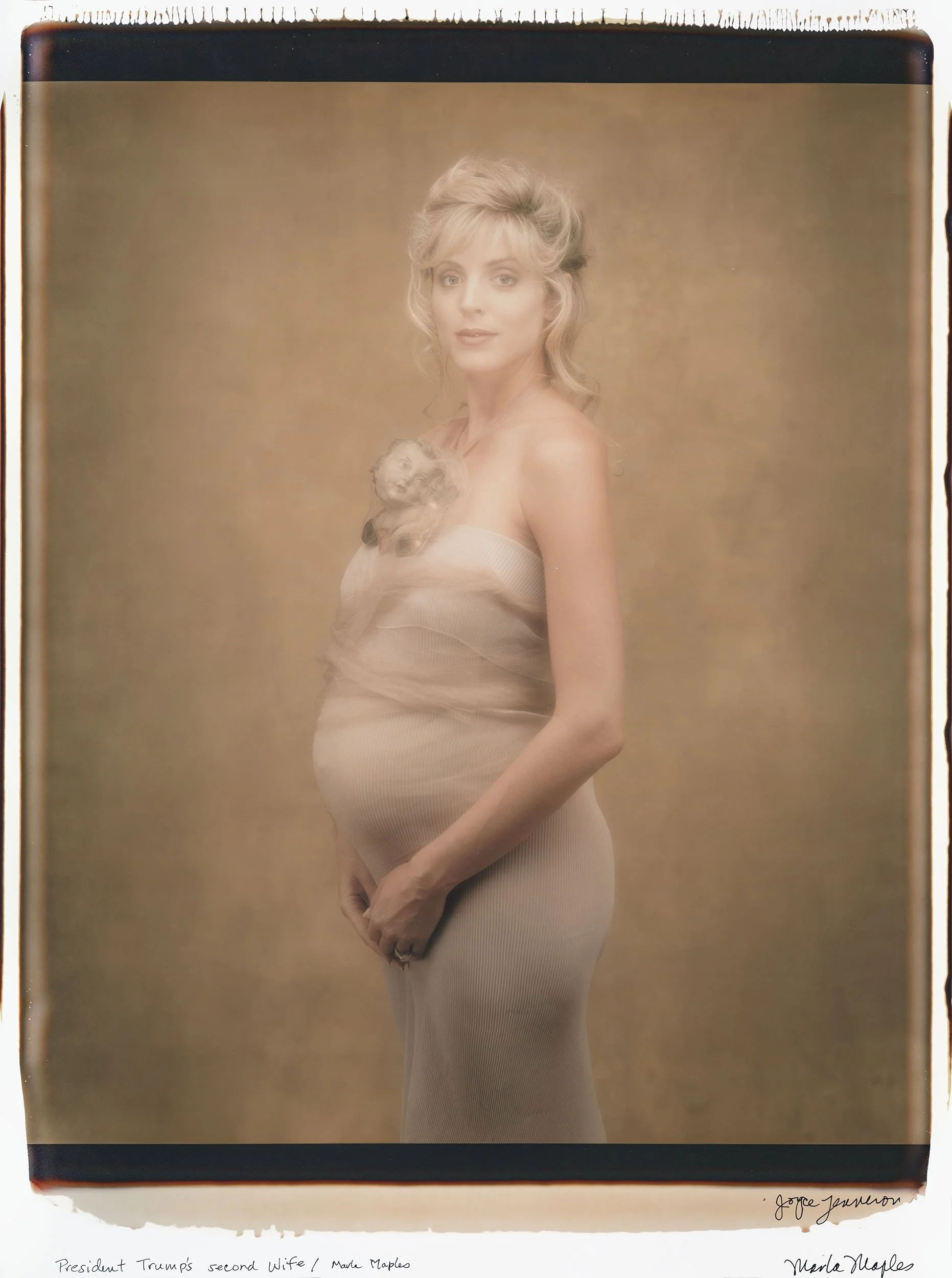 Joyce Tenneson, Portrait of President Trumps 2nd Wife, Marle Maples