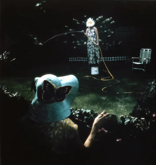 Christine Schiavo, Backyard Series, Neighbors