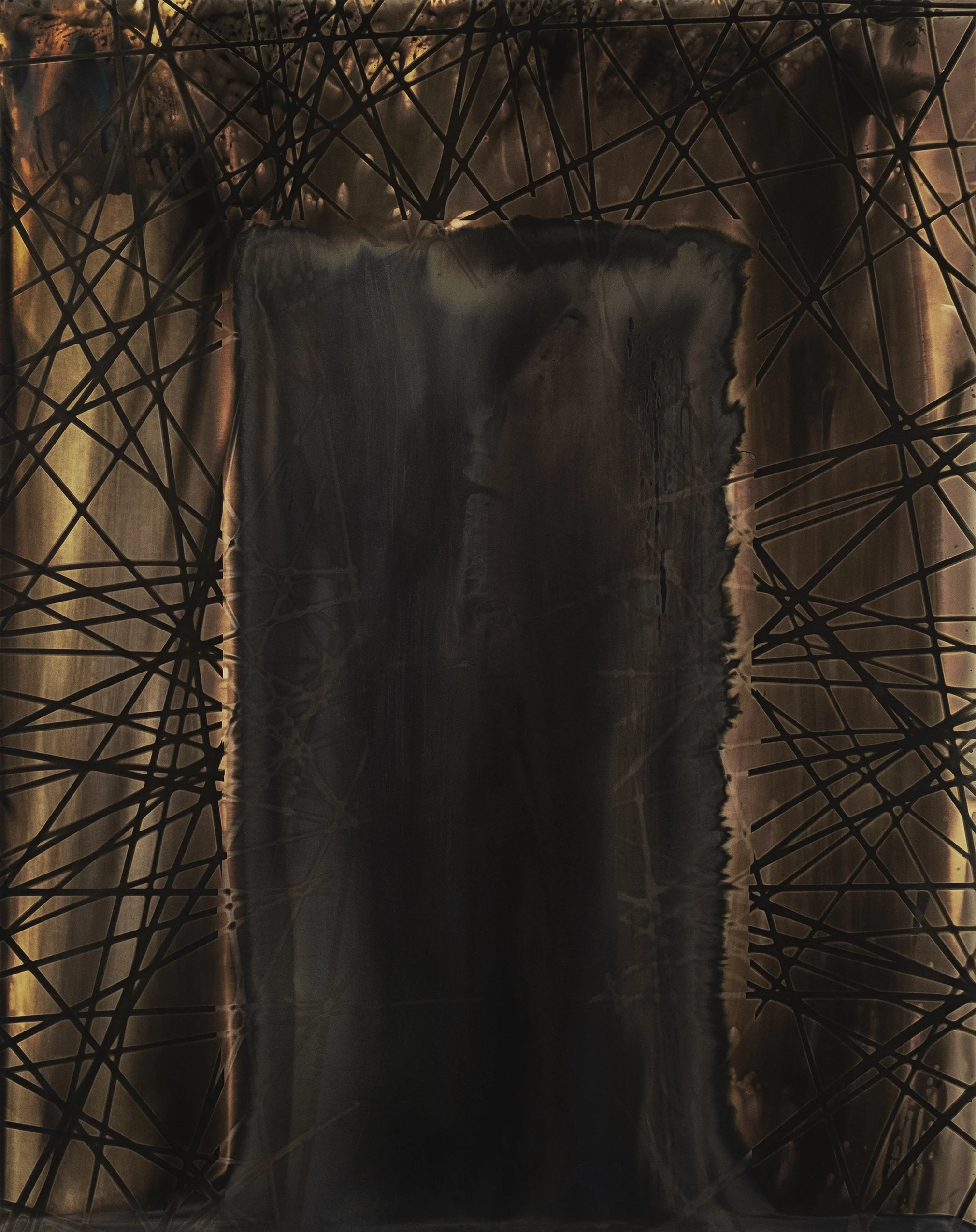 Frank Lopez, Egress, From the portfolio Manifestation of light and energy, 2022, Chromo gelatin silver print, 11 x 14 inches, $2,500.   (100% of the proceeds go to MMPA.)