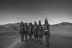 Arlene Collins, Himba Women, the Hartmann Desert