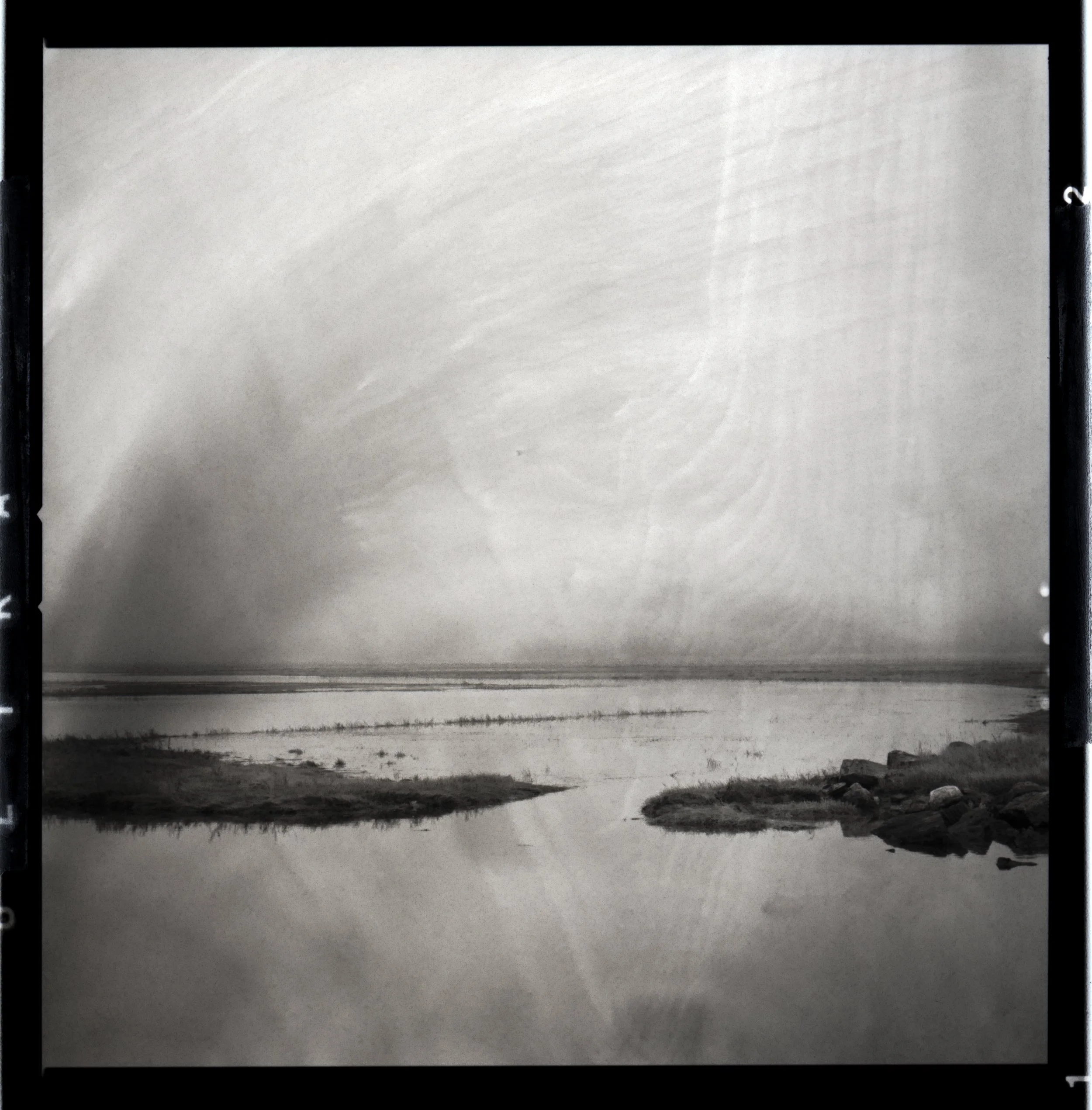 Deb Dawson, Spurwink Marsh, 2025, Inkjet print (film based) 20 x 20 inches, $1,200