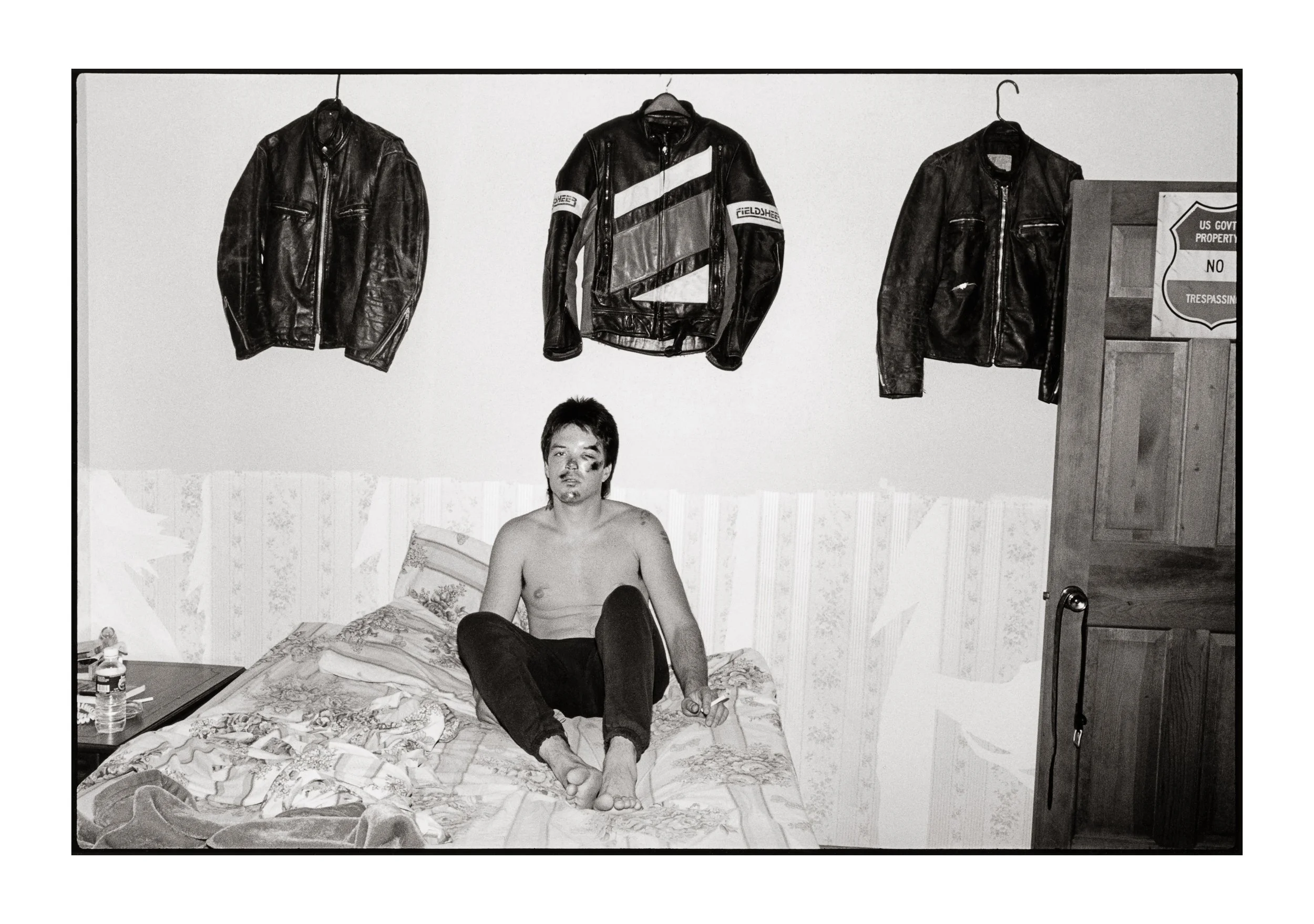 Melonie Bennett, Road Rash, Merritt Retires Another Leather Jacket to His Bedroom Wall