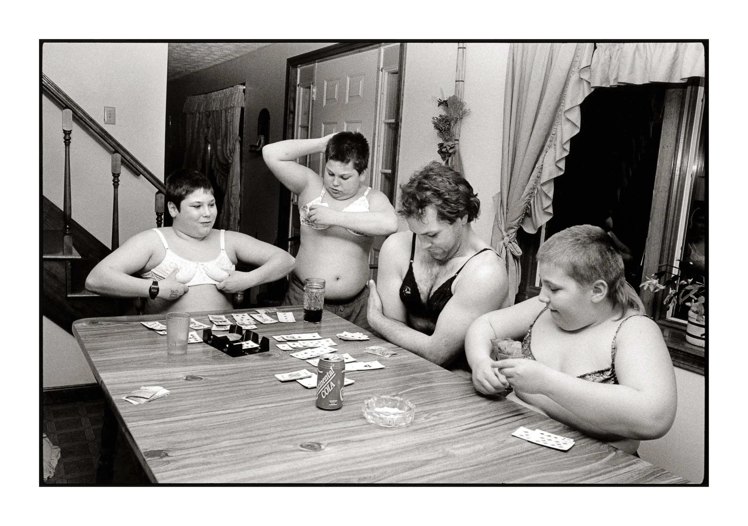 Melonie Bennett, The Boys Experiencing What it Would be Like to Have Cleavage